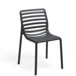 Sedia Doga Bistrot Antracite