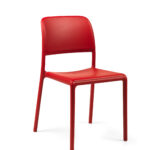Sedia Riva Bistrot Rosso