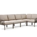 Divano Komodo 5 Tortora - Canvas Sunbrella