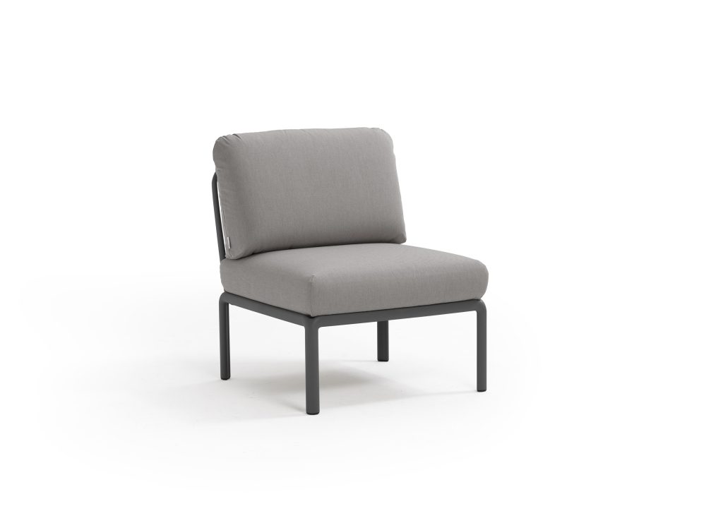 Poltrona Komodo Elem Centrale Antracite - Grigio Komodo