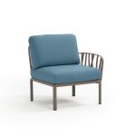 Poltrona Komodo Elemento Terminale Tortora Adriatic  Dx/Sx