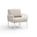 Poltrona Komodo Bianco Tech Panama
