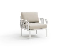 Poltrona Komodo Bianco Tech Panama