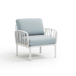 Poltrona Komodo Bianco Ghiaccio
