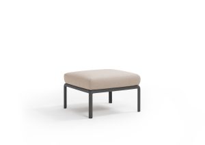 Pouf Komodo Antracite Canvas
