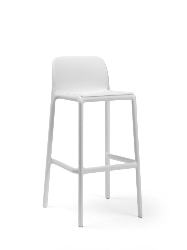 Sgabello Faro Bianco