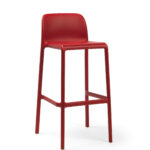 Sgabello Faro Rosso