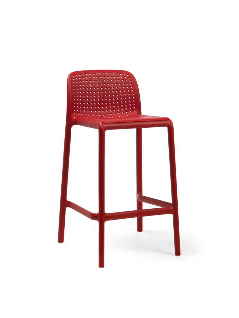 Sgabello Lido Mini Rosso