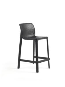 Sgabello Net Stool Mini Antracite