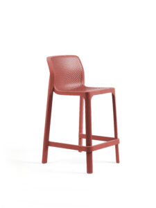 Sgabello Net Stool Mini Corallo