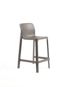 Sgabello Net Stool Mini Tortora