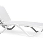 Lettino Omega Bianco Bianco