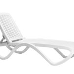Lettino Tropico Bianco