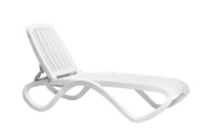 Lettino Tropico Bianco