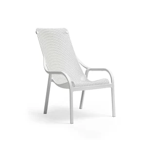 Poltrona Net Lounge Bianco