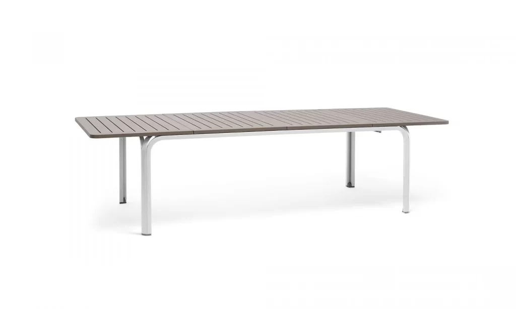 Tavolo Alloro 210 Ext Bianco-P.Tortora