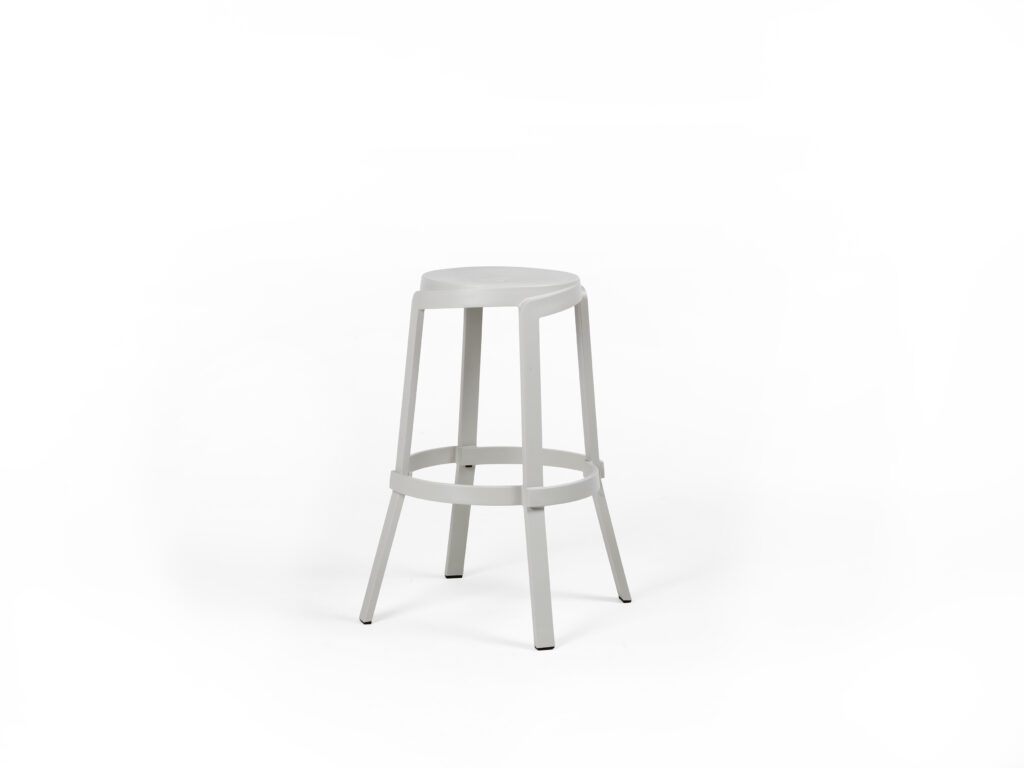 Sgabello Stack Maxi Gesso