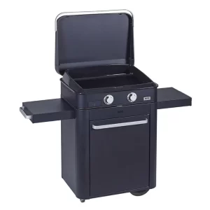 Plancha A Gas Enosign 65 Blue Navy Con Coperchio