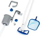 Kit Pulizia Piscina Aspiratore e Skimmer