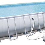 Piscina Power Steel 549 x 274 x 122 cm con Filtro a Sabbia