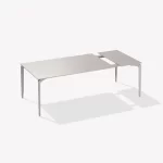 Tavolo Allsize Allungabile Fast 161/211x101 color grigio metallo