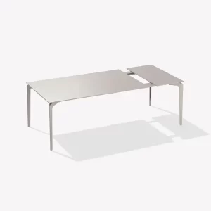 Tavolo Allsize Allungabile Fast 161/211x101 color grigio metallo