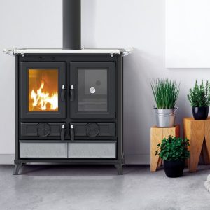 Stufa-Cucina a Legna Thermorossi Violetta Evo Stone