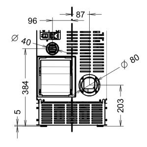 Stufa a pellet Dorica Stone Air Evo 6