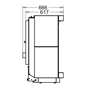 Stufa a legna Dorica Wood Stone
