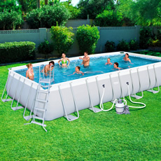 Piscina rettangolare Power Steel 732x366x132 cm