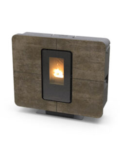 Stufa a pellet SlimQuadro 9 Terra