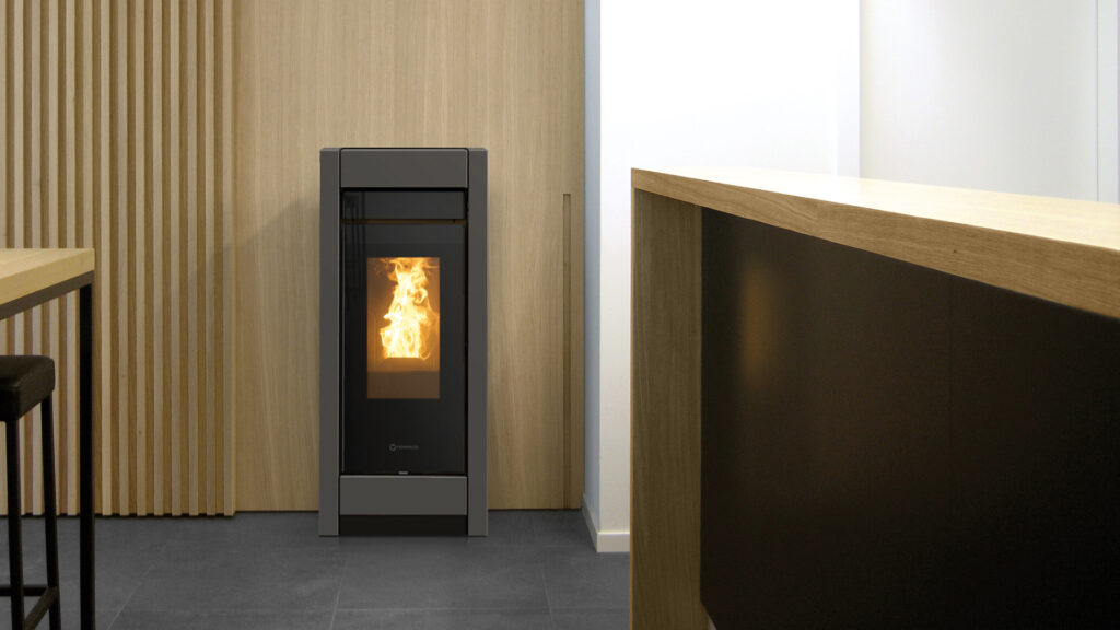 Stufa a pellet Essenza Metalcolor Natural Plus Evo