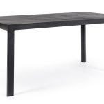 Tavolo in Alluminio Antracite Mason 160x90