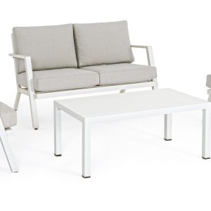 Set Salotto Harley Bianco