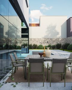 Tavolo Kiplin Allungabile 180-240x100 Antracite