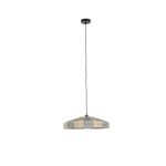 Lampadario Kanda Naturale Azzurro D50