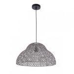 Lampadario Astro Sagomato Grigio D50