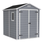 Casetta Giardino Manor 6x8 Grigio - Keter