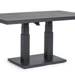 Tavolo Truman 140X85X49/72 Antracite