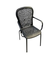 Poltroncina Bend In Ferro Antracite