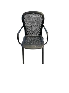 Poltroncina Bend In Ferro Antracite