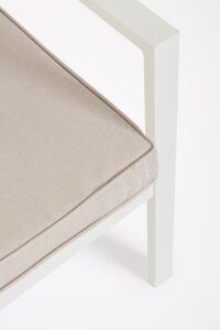 Set Salotto Con Cuscini Hilde Bianco LD30