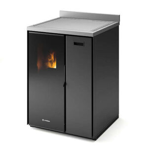 Cucina a pellet Economica Nera