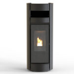 Stufa a Pellet Moma Supreme Nero Opaco