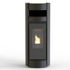stufa a pellet Moma Supreme Nero Opaco