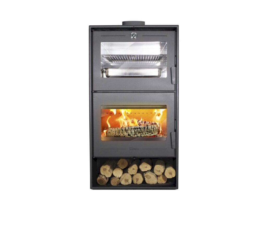 Stufa a legna Altea con forno