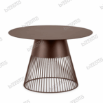 Tavolino Godric Ø60 coin in metallo