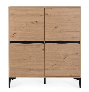 Mobile Alto 2A Melys Natural Nero 100X115H