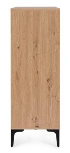 Mobile Alto 2A Melys Natural Nero 100X115H