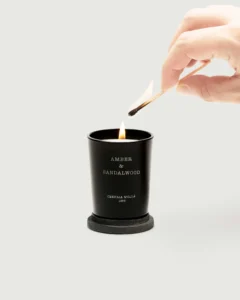 Mini Candela Amber & Sandalwood